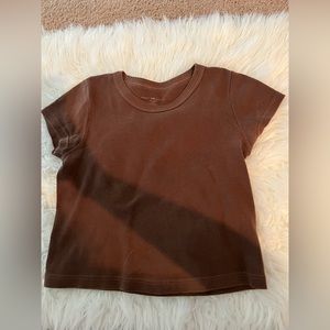 Brown one size Brandy Melville tee